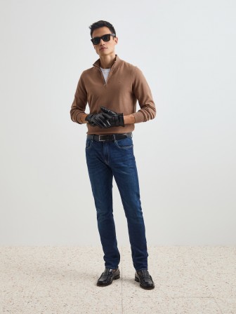 Calças denim slim fit Calças denim slim fit