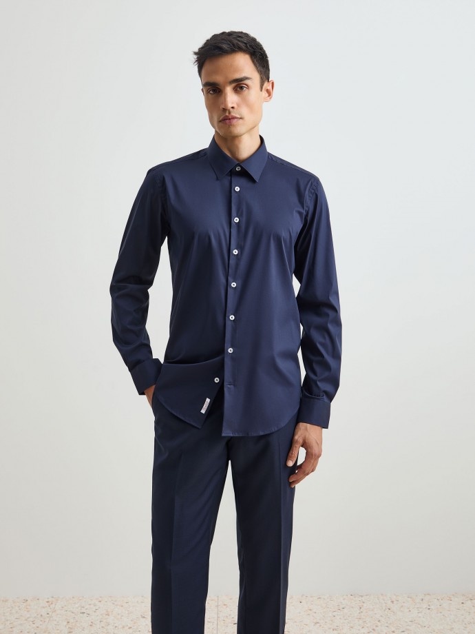 Camisa lisa slim fit Camisa lisa slim fit