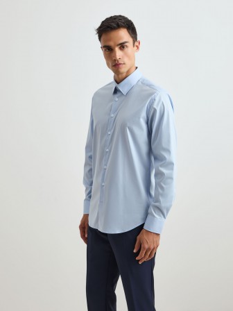 Slim fit plain shirt Slim fit plain shirt