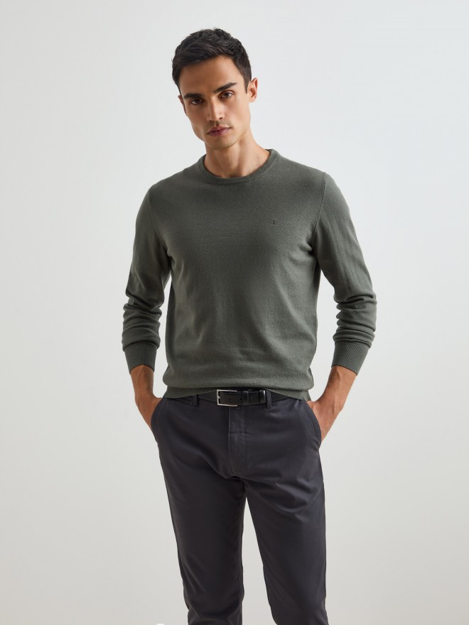 Cotton and cashmere pullover Cotton and cashmere pullover