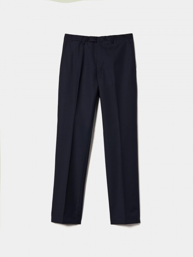 Regular fit suit trousers