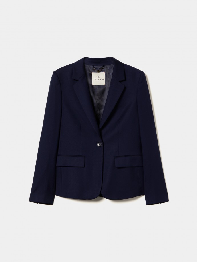 Blazer clssico regular fit