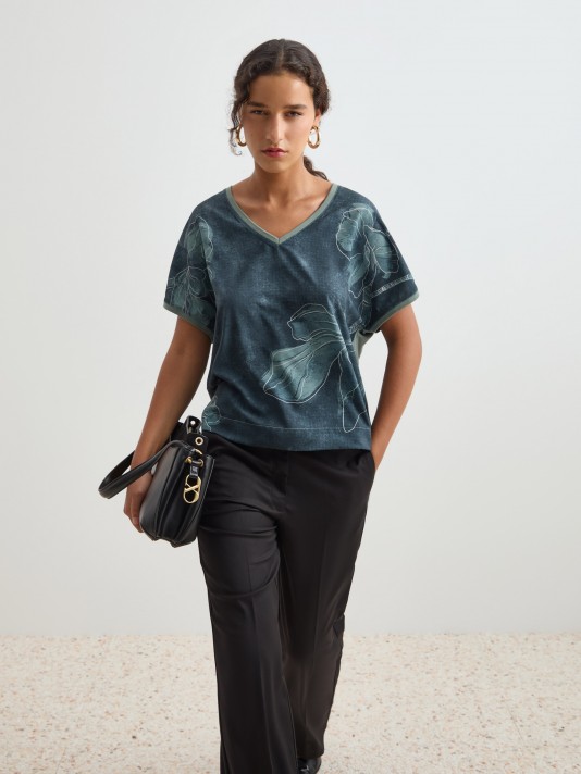 T-shirt estampada