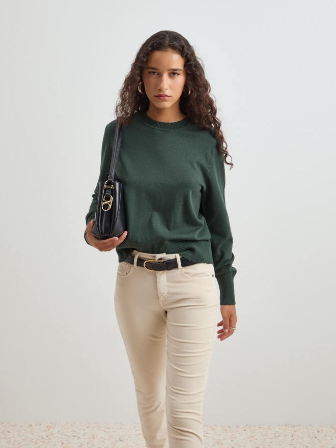 Wool and cotton sweater Wool and cotton sweater