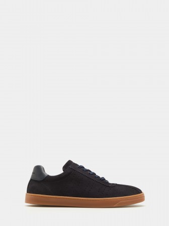 Suede sneakers