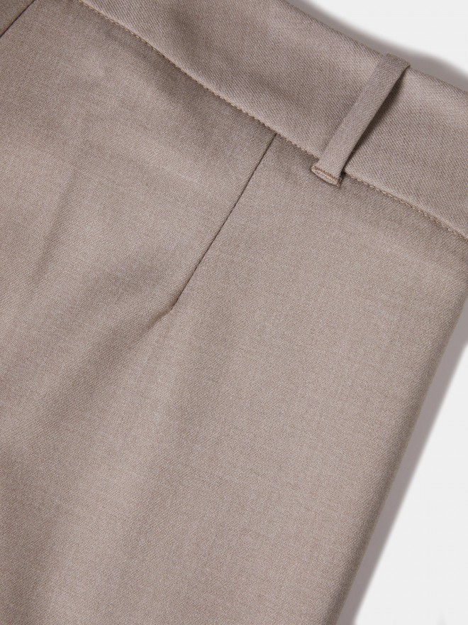 Classic creased trousers