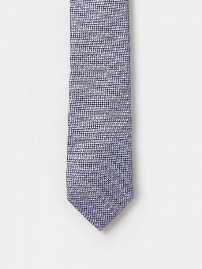 Corbata de seda y algodón Corbata de seda y algodón