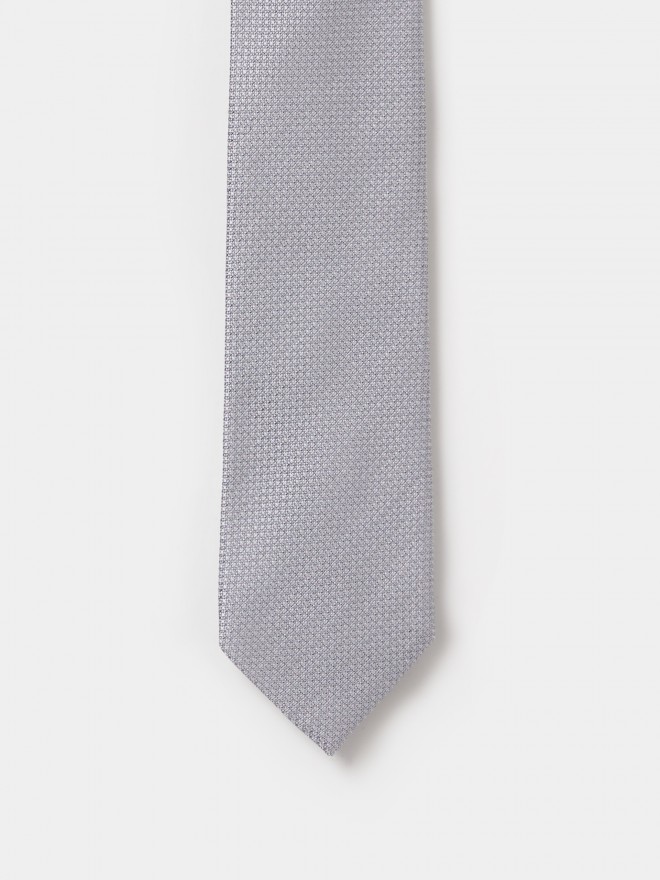 Corbata de seda y algodón Corbata de seda y algodón
