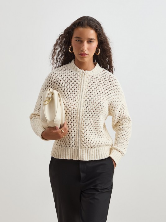 Knitted coat
