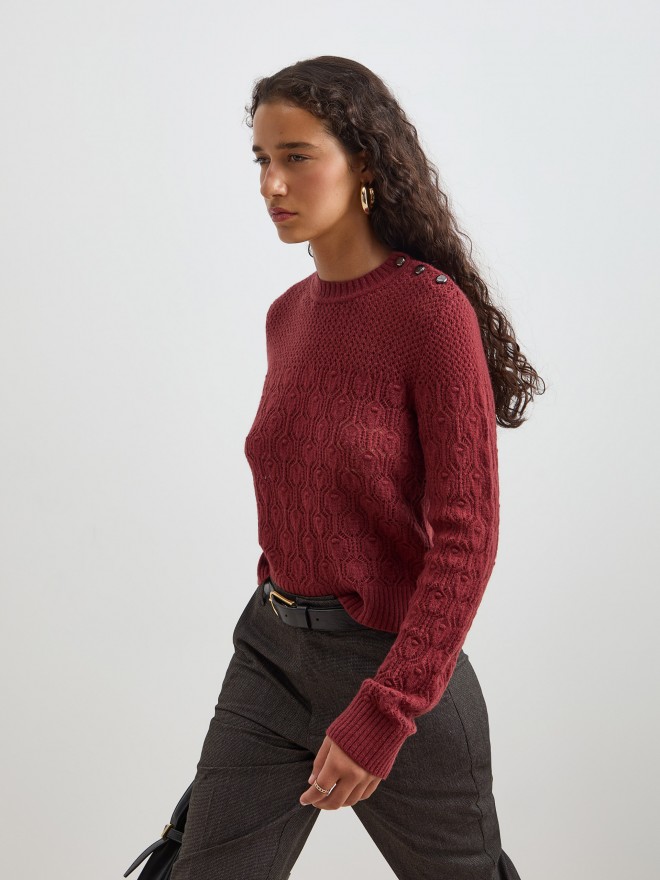 Wool knitted sweater Wool knitted sweater