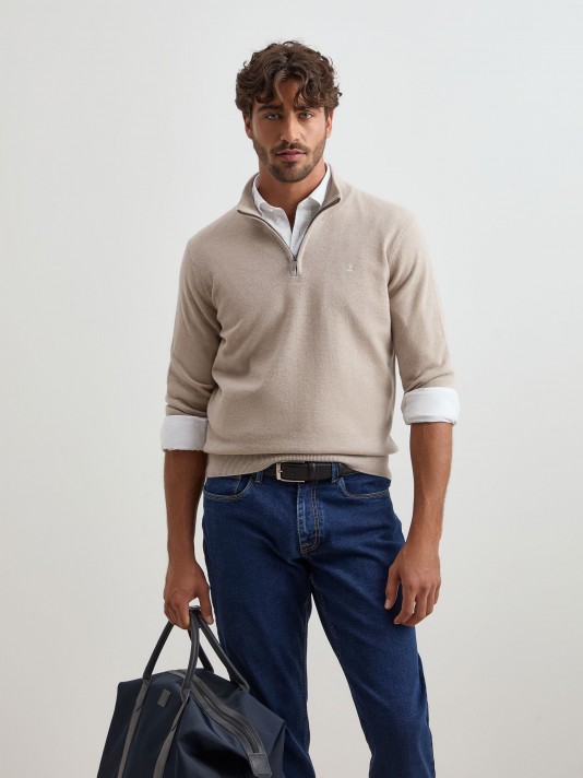 Camisola com carcela em l�