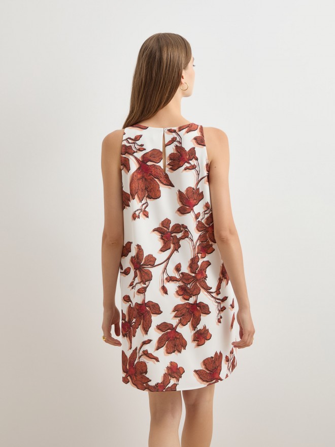 Vestido curto estampado Vestido curto estampado