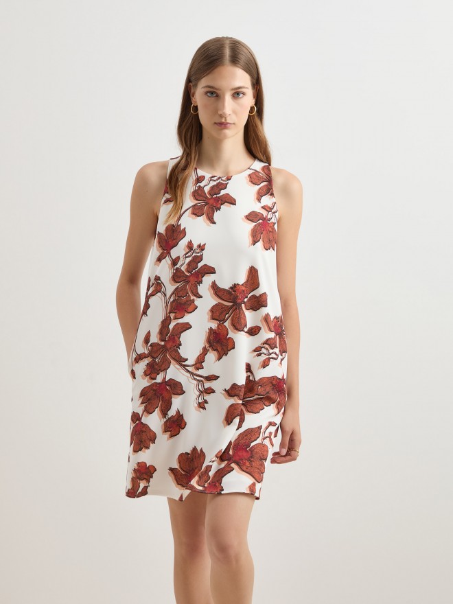 Vestido curto estampado Vestido curto estampado