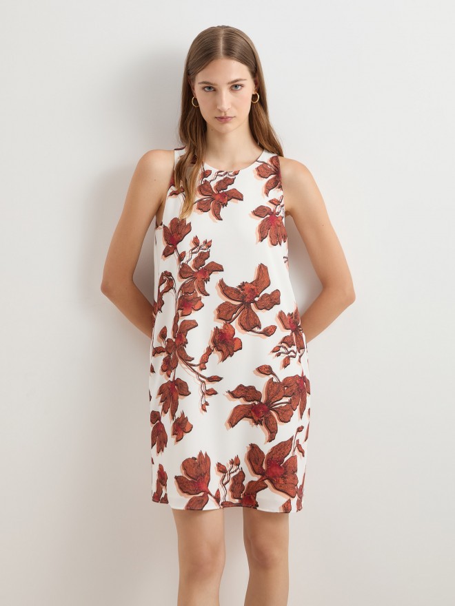 Vestido curto estampado Vestido curto estampado