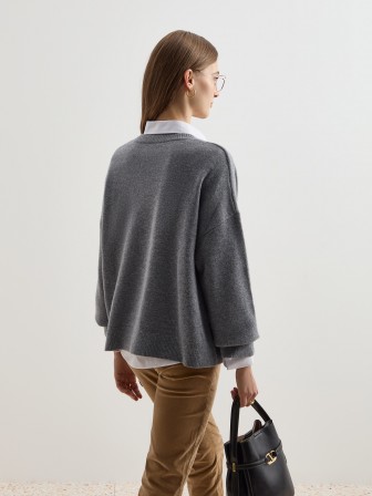 Woolen knit sweater Woolen knit sweater