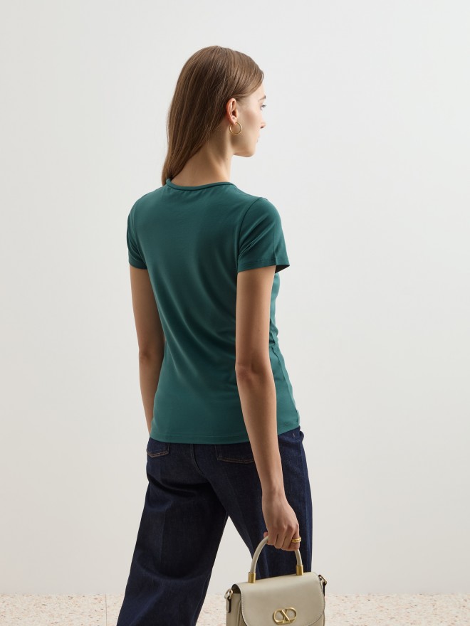 Camiseta b�sica manga corta