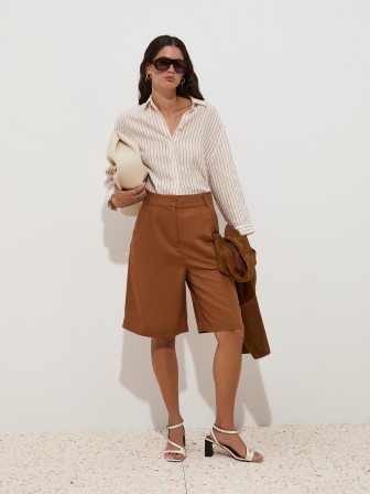 Linen blend shorts Linen blend shorts