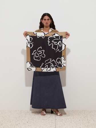 Bufanda con estampado Bufanda con estampado
