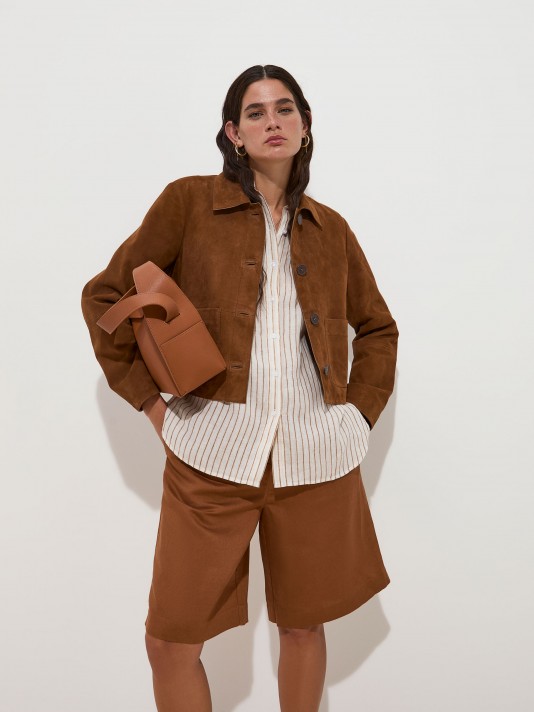 Suede jacket
