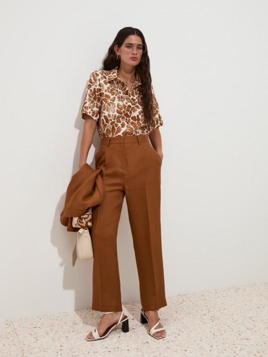 Pantalones de lino