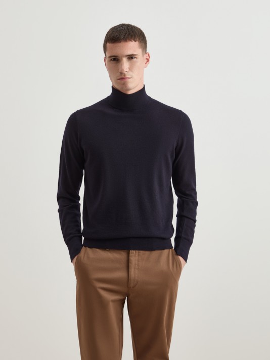Camisola de gola alta