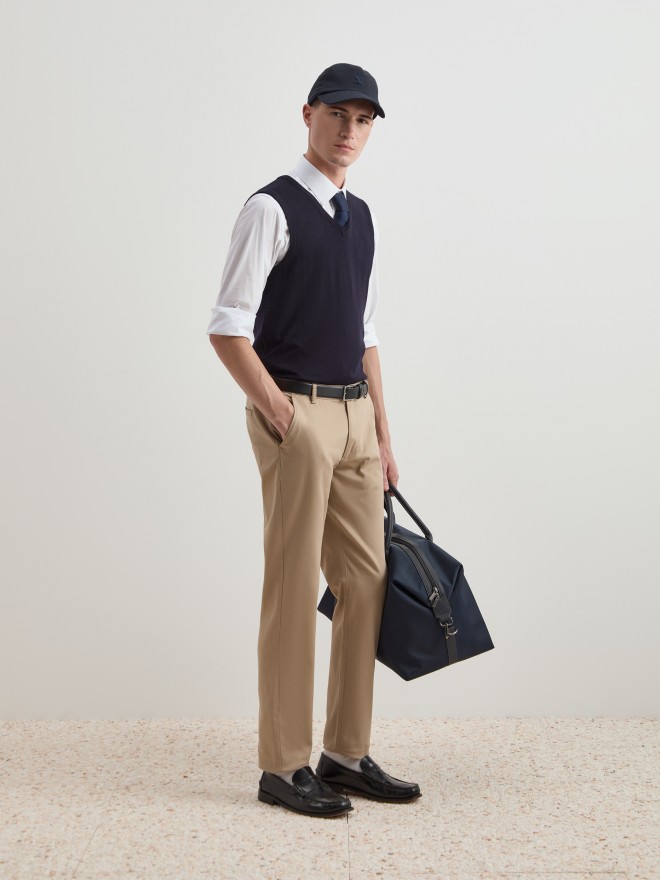 Calças chino slim fit Calças chino slim fit