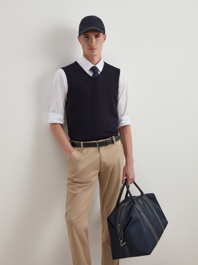 Calças chino slim fit Calças chino slim fit