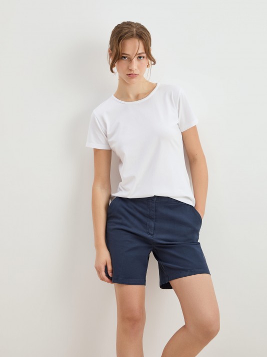 Creased shorts