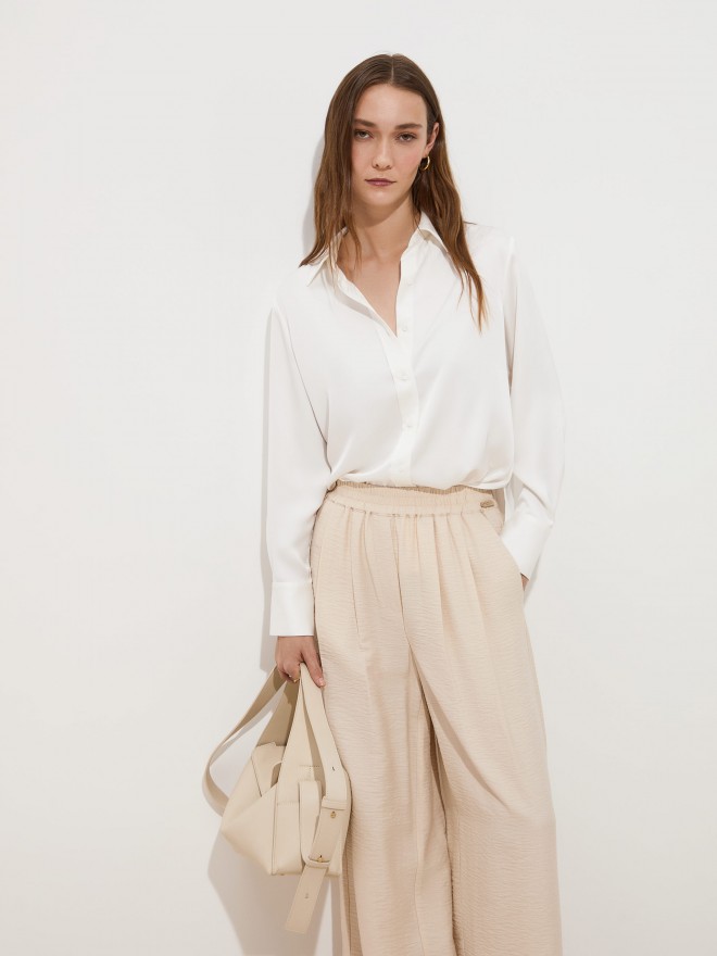 Flowy wide-leg trousers Flowy wide-leg trousers