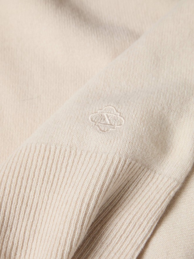 Knitted wool sweater
