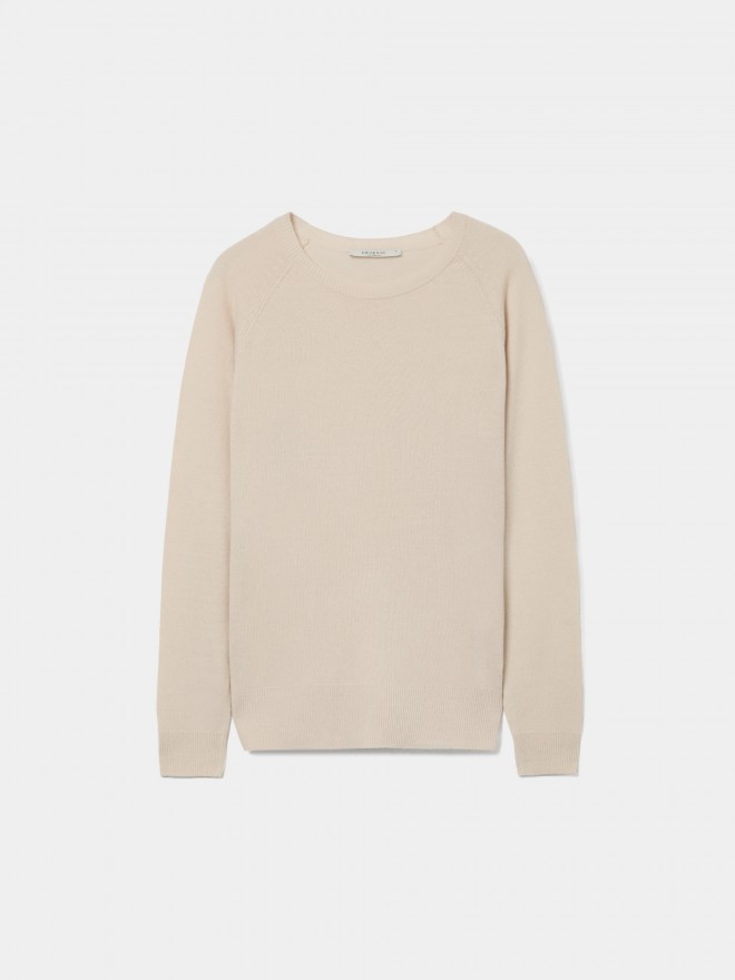 Knitted wool sweater