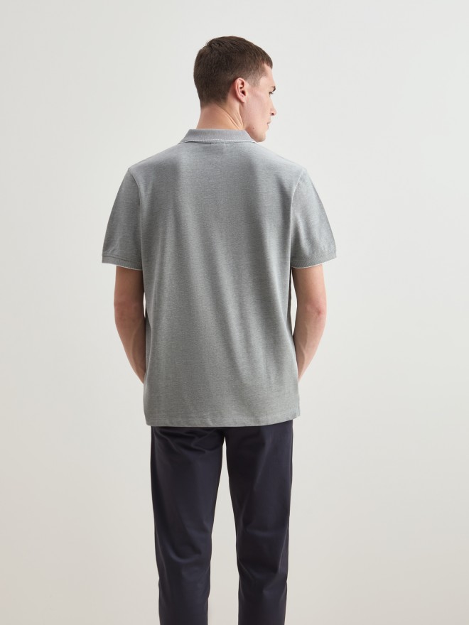 Regular fit cotton polo shirt Regular fit cotton polo shirt