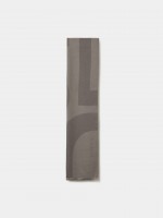 Monogrammed scarf