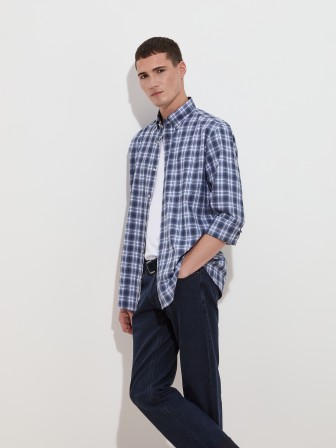 Regular fit plaid shirt Regular fit plaid shirt