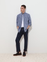 Camisa a cuadros de corte regular