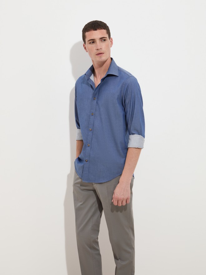 Slim fit cotton shirt Slim fit cotton shirt