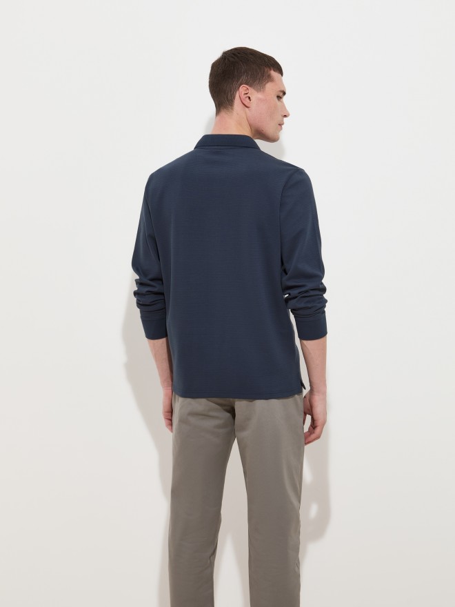 Long-sleeved polo shirt Long-sleeved polo shirt