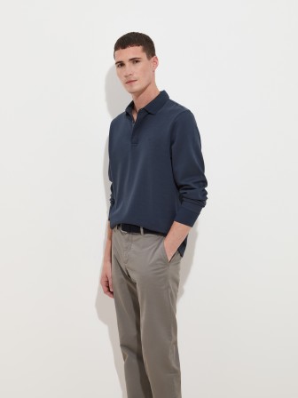 Long-sleeved polo shirt Long-sleeved polo shirt