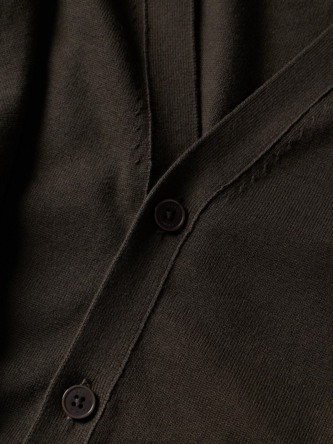 Cotton knit jacket Cotton knit jacket