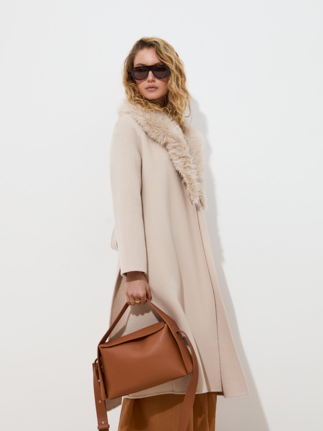 Long wool coat