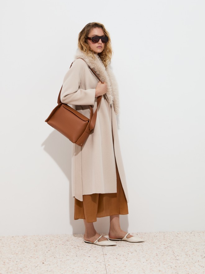 Long wool coat