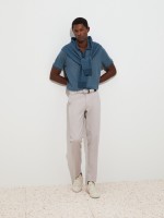 Pantalones chinos de corte ajustado Pantalones chinos de corte ajustado