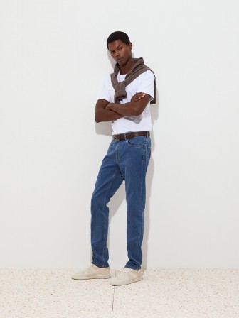 Regular fit denim trousers Regular fit denim trousers