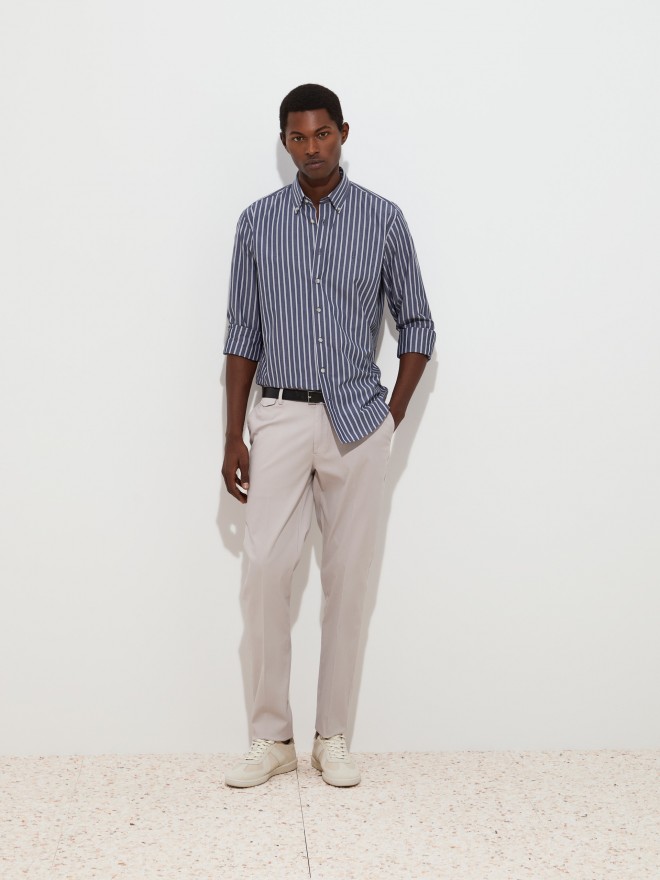 Regular fit striped shirt Regular fit striped shirt