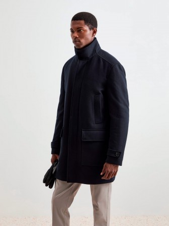 Overcoat with wool Overcoat with wool