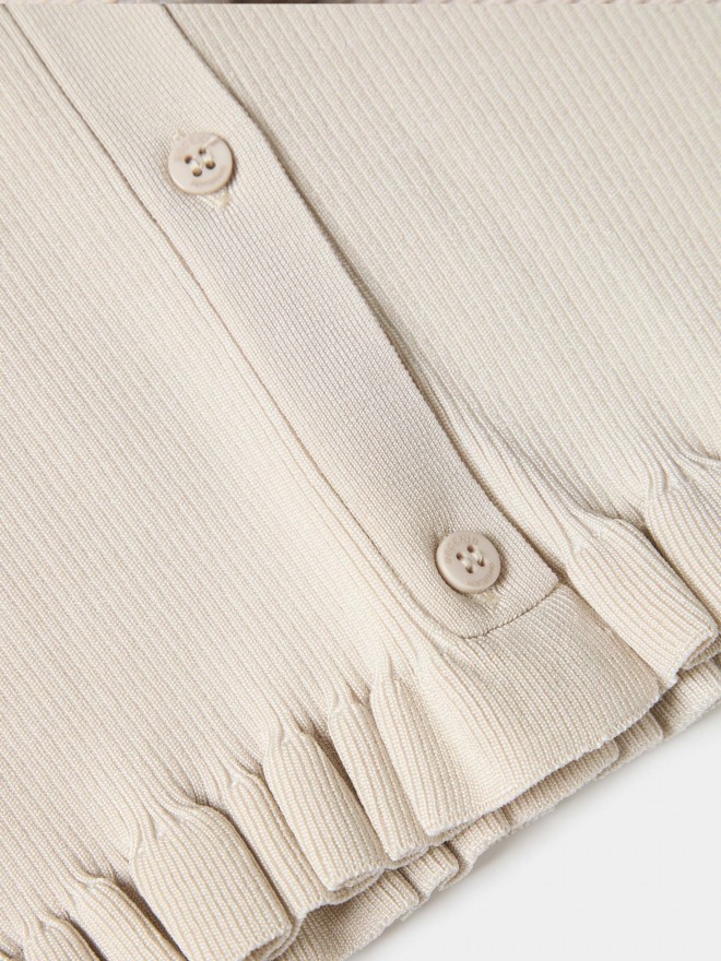 Ribbed knit jacket Ribbed knit jacket