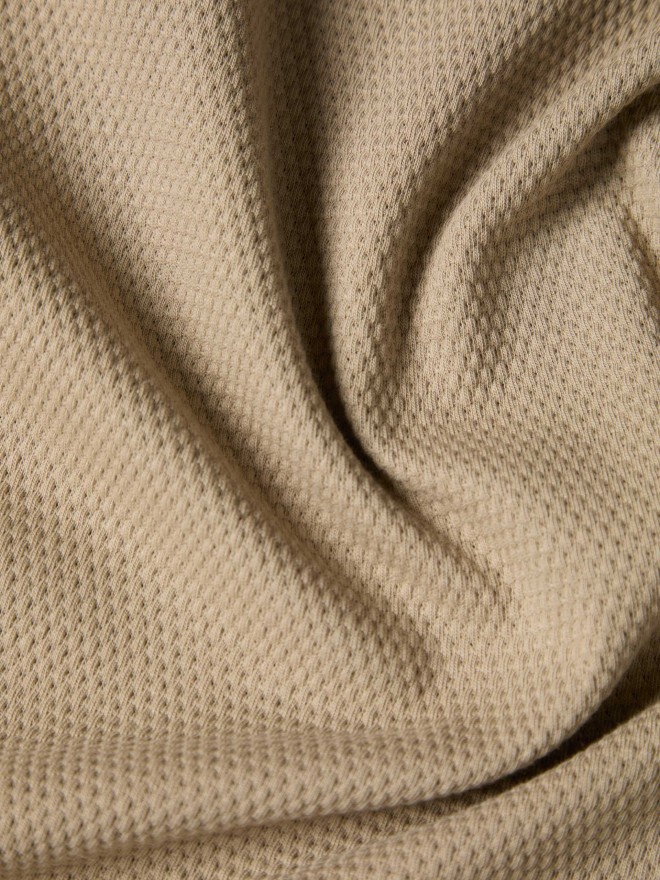 Cotton T-shirt with texture