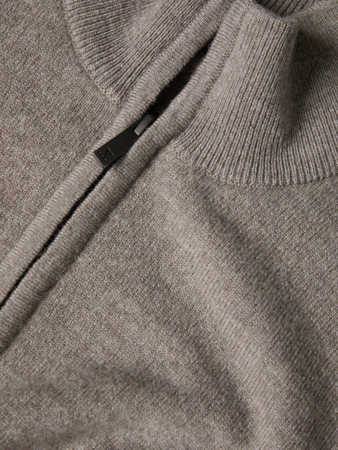 Half-zip woollen jumper Half-zip woollen jumper