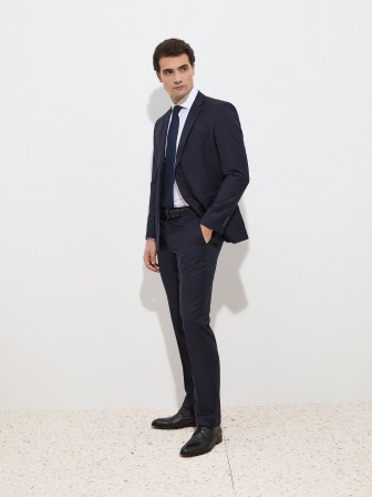 Pantalón traje regular fit Pantalón traje regular fit