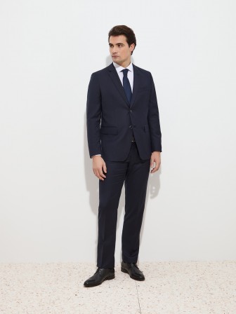 Pantalón traje regular fit Pantalón traje regular fit